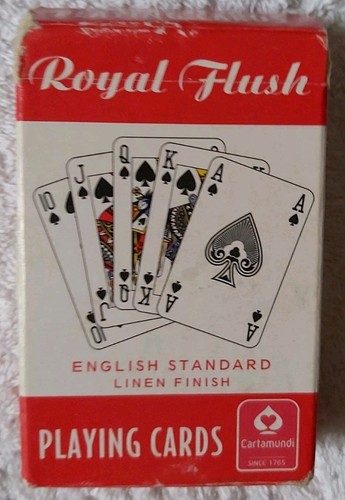 Cartamundi royal flush - royal, playing