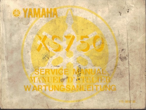 Yamaha xs750 1976 original - yamaha,