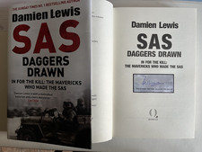 "SAS Daggers Drawn" Signed SAS & SBS Commanding Officer George Jellicoe DSO MC