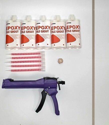 Pack limestone epoxy - limestone, grout