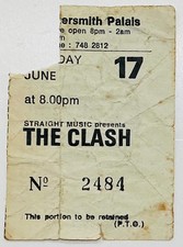 Clash Original Used Concert