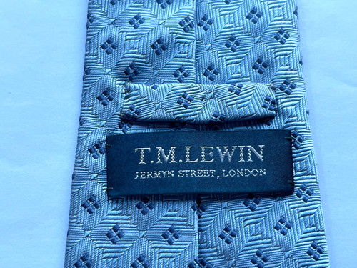 Lewin silk tie - t,