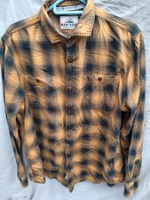 Mantaray Men's Long Sleeve Check Shirt Size UK Medium