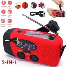 2000mAh Wind Up Solar Radio