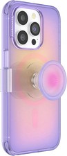 PopSockets MagSafe iPhone 14 Pro Case with Slide Grip & Stand – Aura