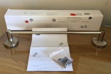 Brand New John Lewis Deco Towel Rail Rust Resistant Concealed Fixings