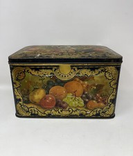 Antique Tin Biscuit B W & M