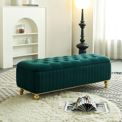 Luxury storage ottoman - luxury, bench