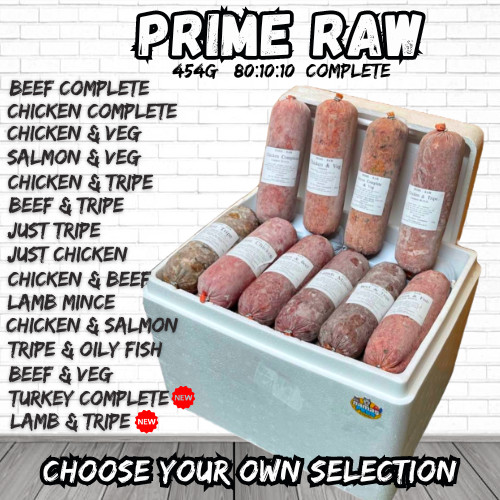 Prime raw frozen - dog, food