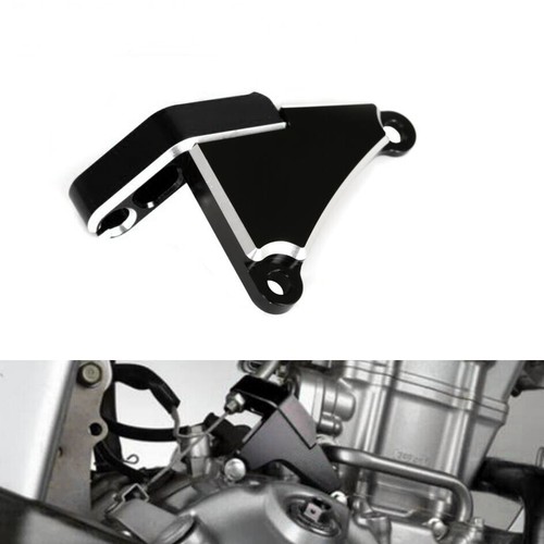 Black cnc clutch cable clamp - black,