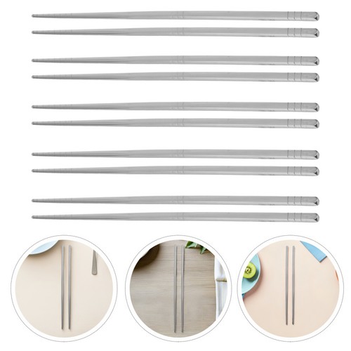 Pairs metal chopsticks - pairs,