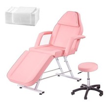 Pink Beauty Bed With Stool 3