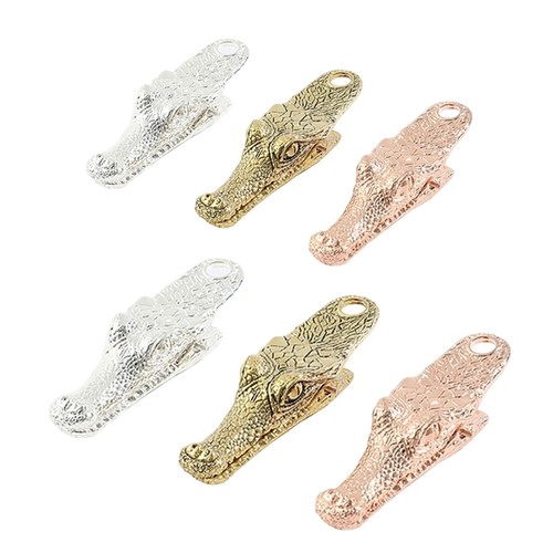 Alligator head bookmarks clip - head,