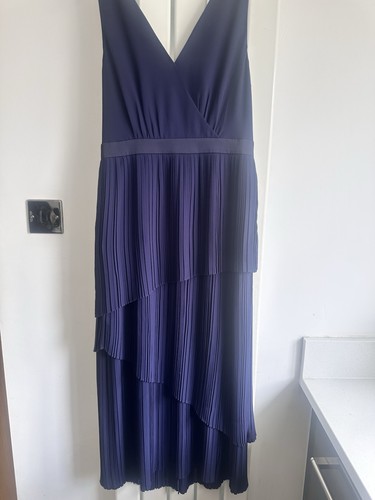 Ted baker navy line - navy, midi