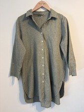 Cut Loose Linen Shirt Size