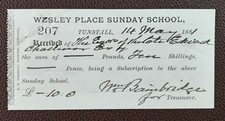 1881 Wesley Place Sunday