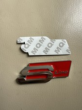 Genuine New AUDI S LINE WING BADGE For A1 A3 A4 A5 A6 Q5 TT Quattro Sport Back