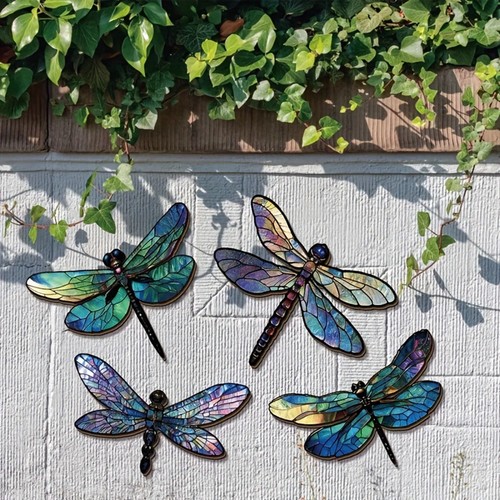 Wall dragonfly decorations - wall,