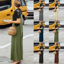 Women Strappy Loose Jumpsuit