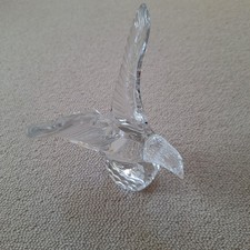 VINTAGE "WATERFORD" CRYSTAL EAGLE FIGURINE ~ FRED CURTIS DESIGN. SUPERB!
