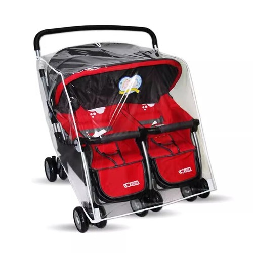Double buggy rain cover - buggy,