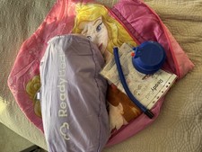 Disney Frozen Princesses Junior ReadyBed Inflatable Air Bed Sleeping Bag Kids