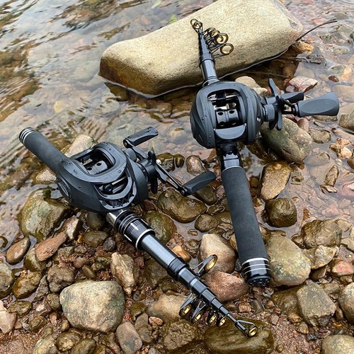 Portable telescopic fishing - portable,