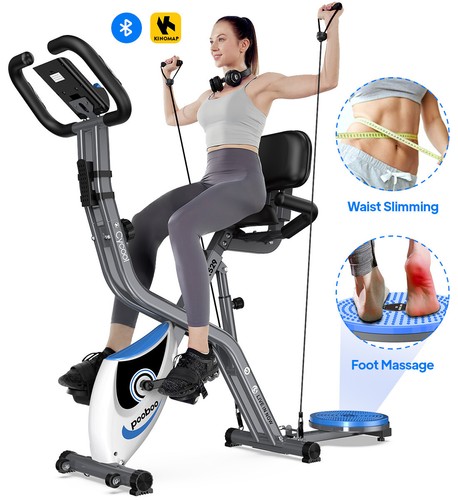 Indoor folding exercise - folding, bike
