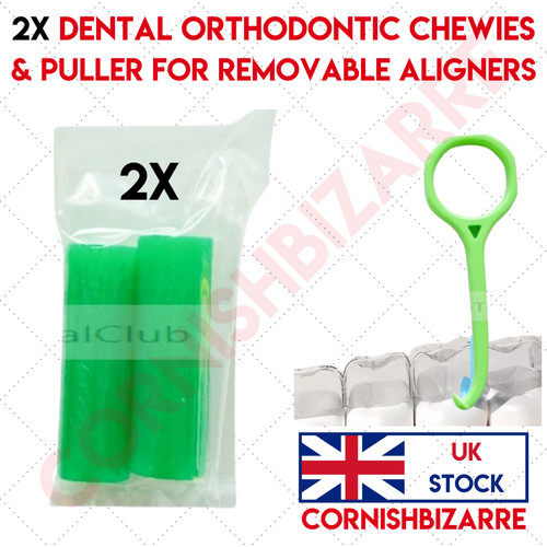 2pcs orthodontic chewies - orthodontic,