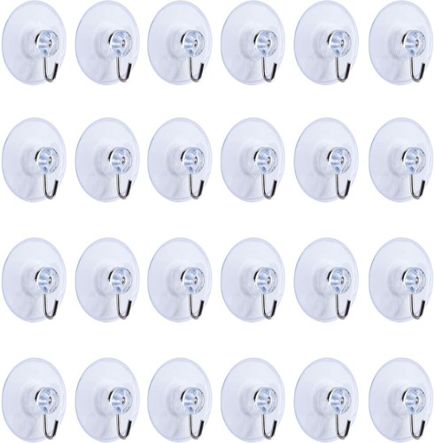 Window suction cup - cup, hooks