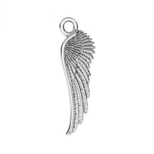 Sterling silver angel - angel, wing