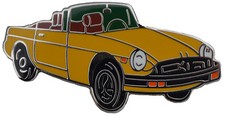 MG MGB rubber bumper car cut