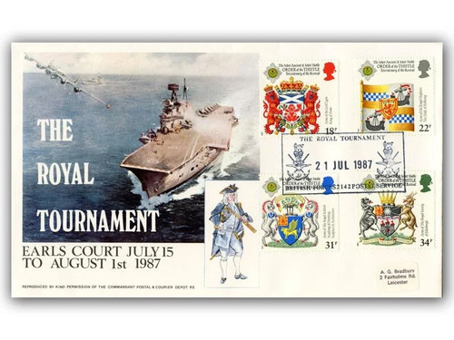 1987 scottish heraldry fdc - 1987,