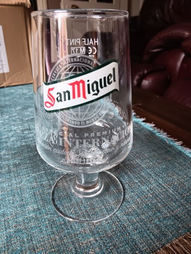 San miguel half pint - half, 10oz