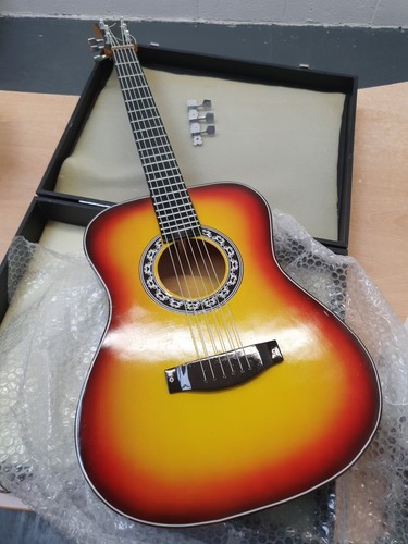 Floating guitar illusion - guitar,