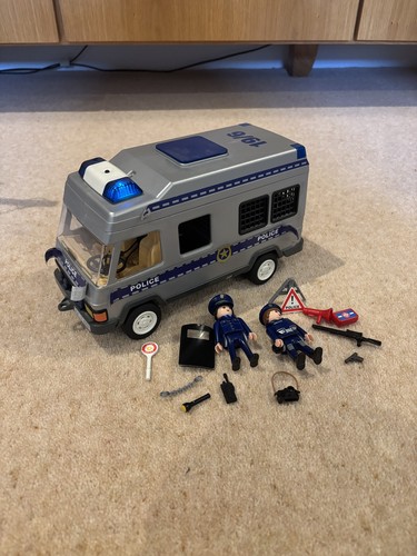 Playmobil police van - police,