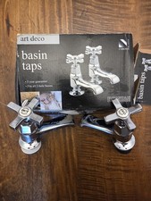 Bristan Art Deco Basin Taps