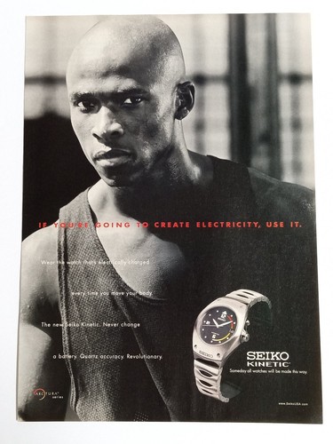 Seiko advertising watch metal - seiko,