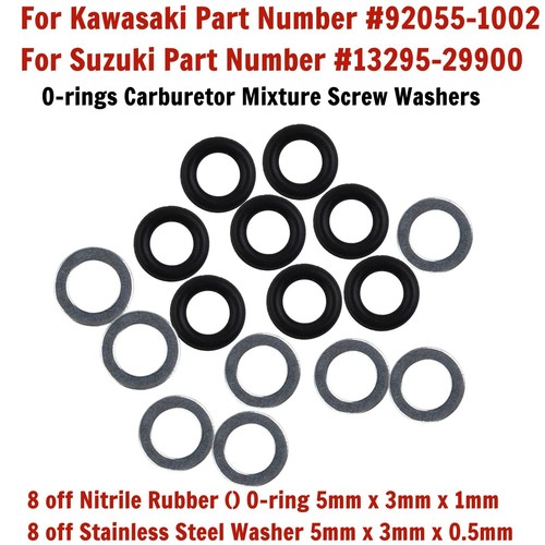 Rings carburetor mixture - 8, x