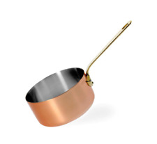 De Buyer Inocuivre Copper Saucepan With Bronze Handle, 1-Quart