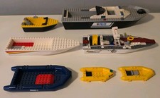 LEGO boat hulls, 7 total small