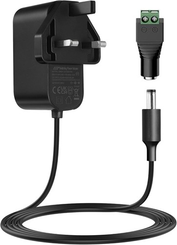 12v power adapter - 3a, dc