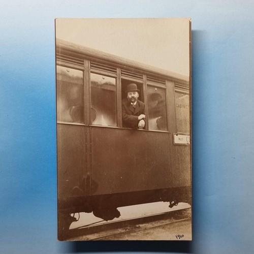 Steam railway postcard - steam,