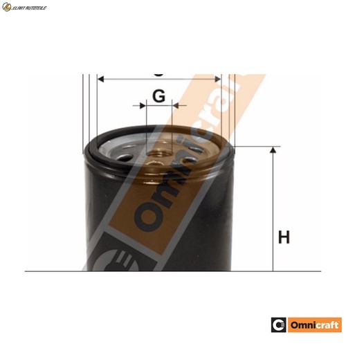 Fuel filter 2136821 - 2136821, for