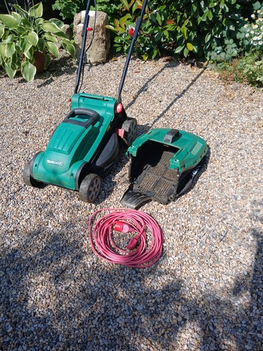 Qualcast electric lawnmower - qualcast,