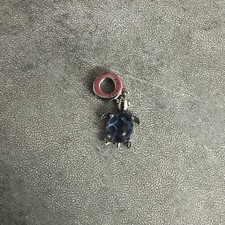 Pandora Turtle Blue Glass