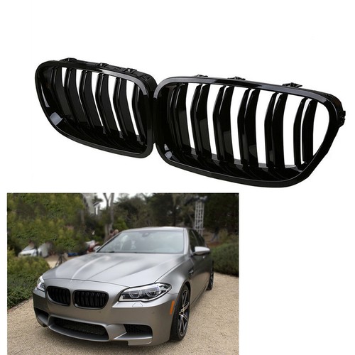 Gloss black front kidney - black,