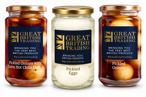 Pickled trio onions - trio-onions,, spicy