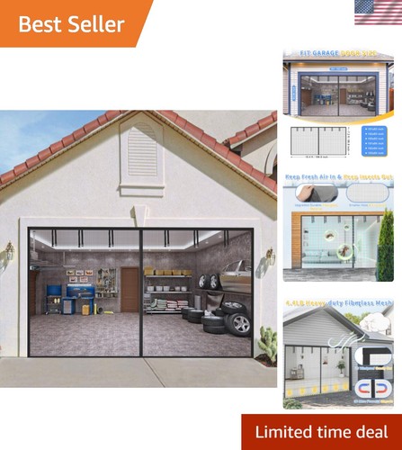 Garage door screen - door, car