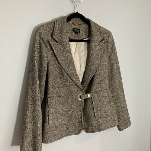 Topshop tweed blazer womens - tweed, 10